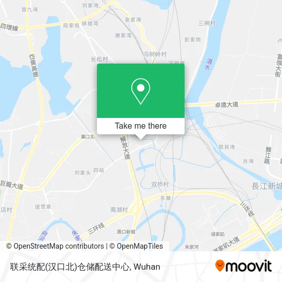 联采统配(汉口北)仓储配送中心 map