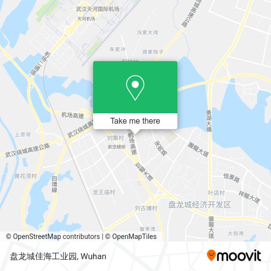 盘龙城佳海工业园 map