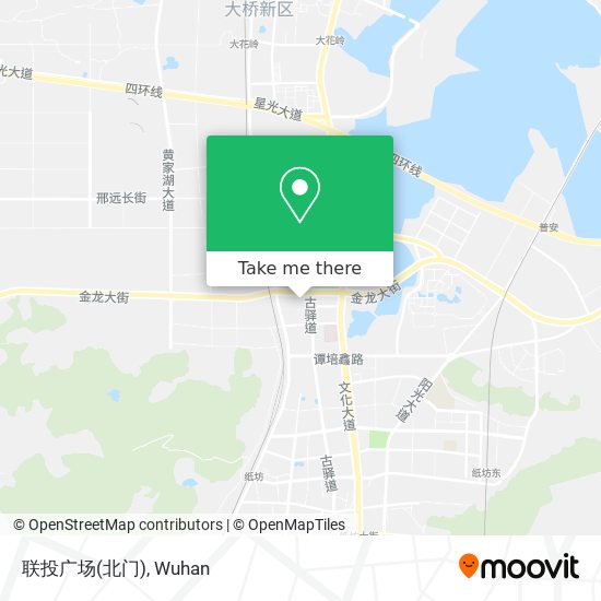 联投广场(北门) map