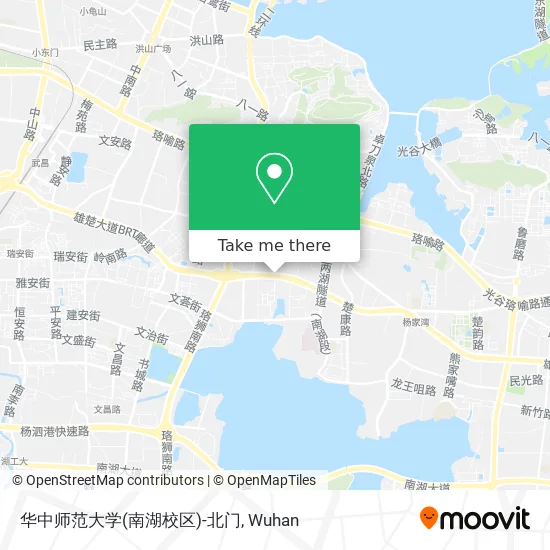 华中师范大学(南湖校区)-北门 map