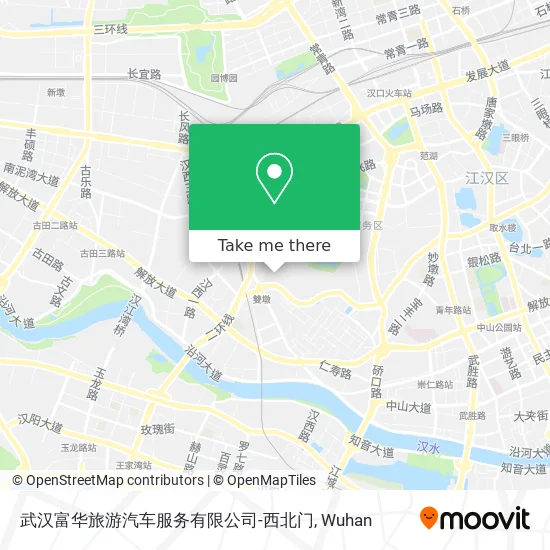 武汉富华旅游汽车服务有限公司-西北门 map