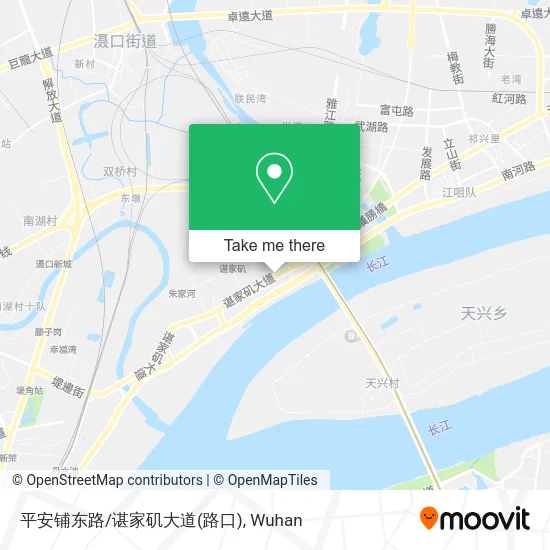 平安铺东路/谌家矶大道(路口) map