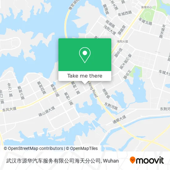 武汉市源华汽车服务有限公司海天分公司 map
