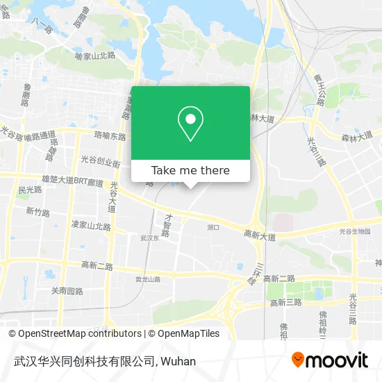 武汉华兴同创科技有限公司 map