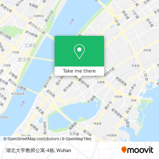 湖北大学教师公寓-4栋 map