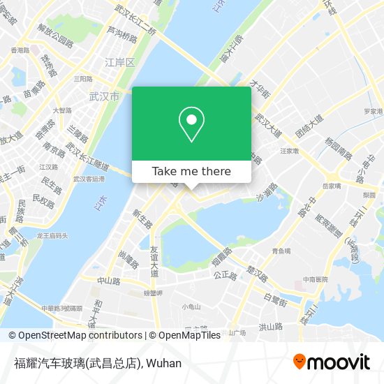 福耀汽车玻璃(武昌总店) map
