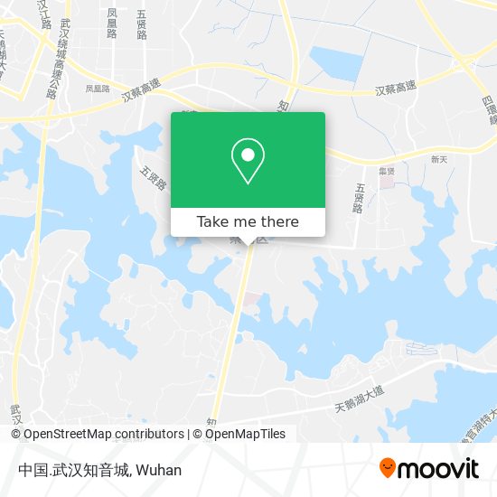 中国.武汉知音城 map