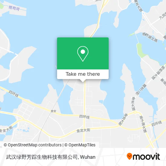 武汉绿野芳踪生物科技有限公司 map