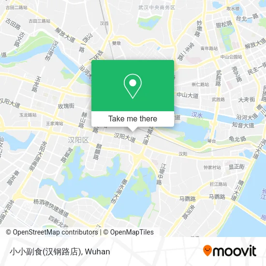 小小副食(汉钢路店) map
