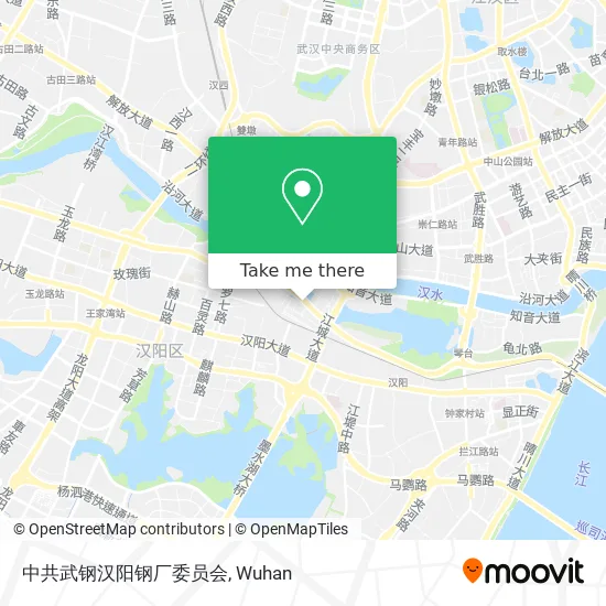 中共武钢汉阳钢厂委员会 map