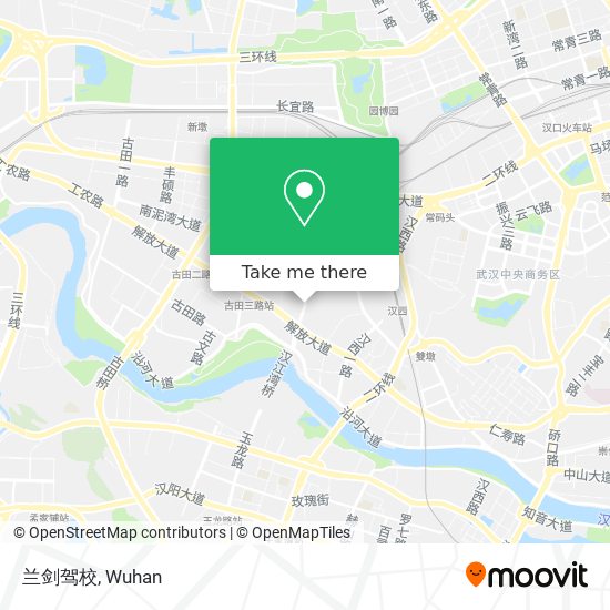 兰剑驾校 map