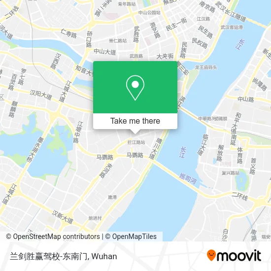 兰剑胜赢驾校-东南门 map