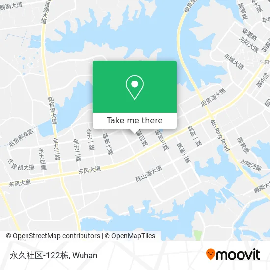 永久社区-122栋 map