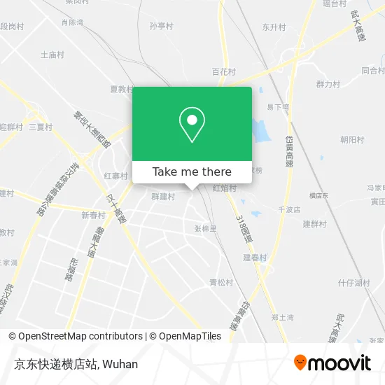 京东快递横店站 map