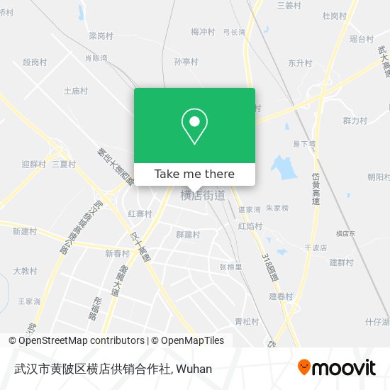 武汉市黄陂区横店供销合作社 map
