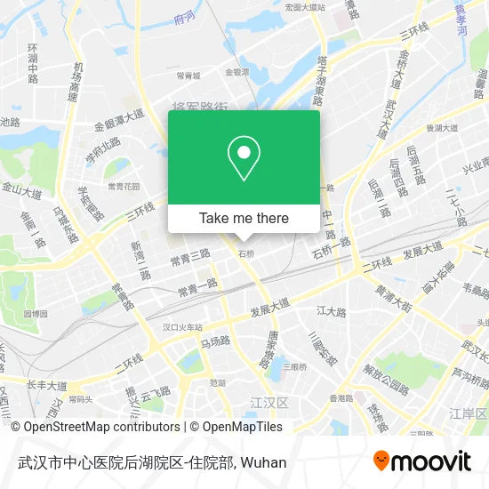 武汉市中心医院后湖院区-住院部 map