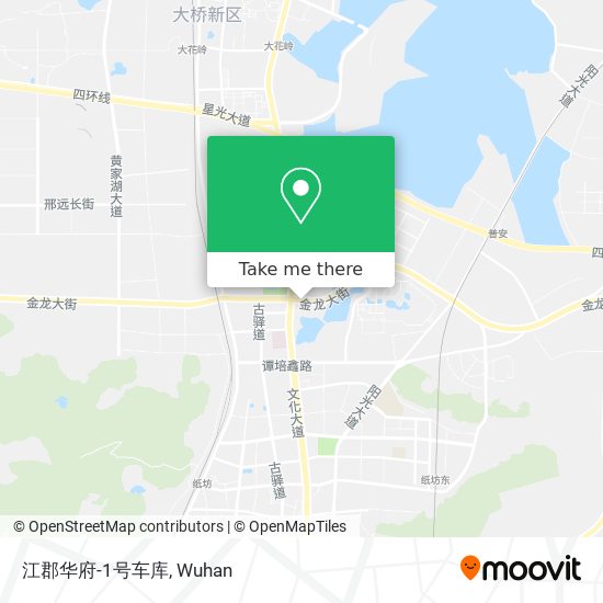 江郡华府-1号车库 map