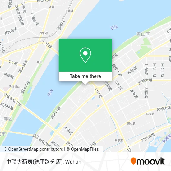 中联大药房(德平路分店) map