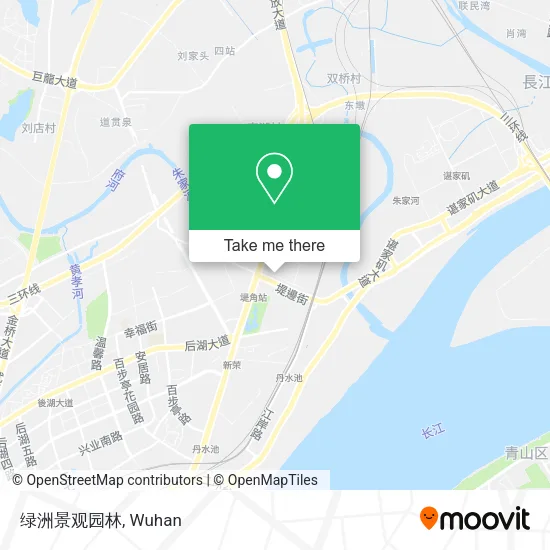 绿洲景观园林 map