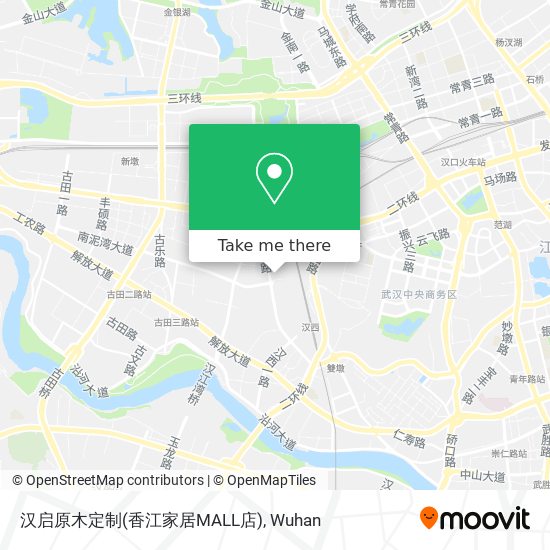 汉启原木定制(香江家居MALL店) map