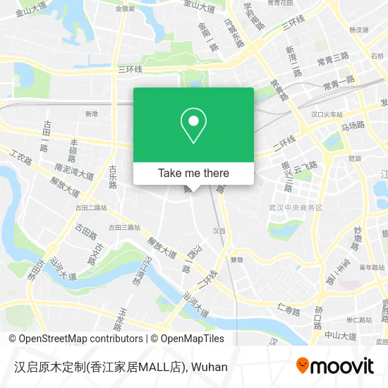 汉启原木定制(香江家居MALL店) map
