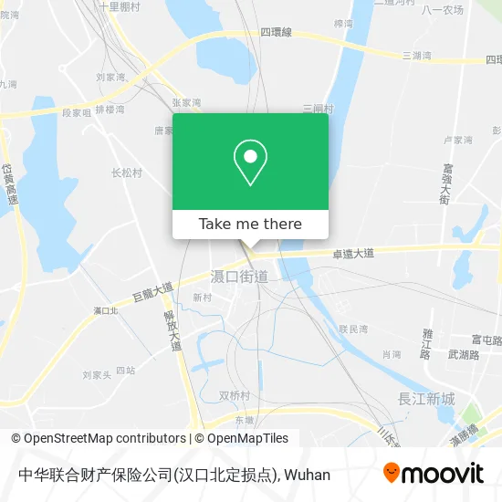 中华联合财产保险公司(汉口北定损点) map