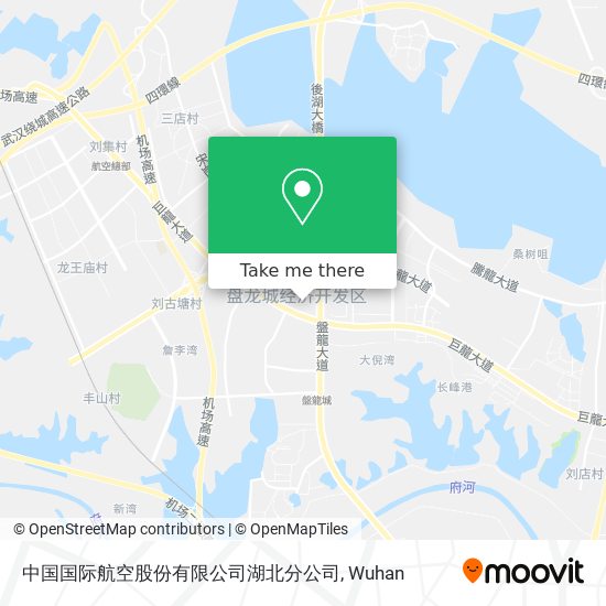 中国国际航空股份有限公司湖北分公司 map