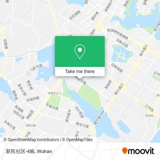 新民社区-4栋 map