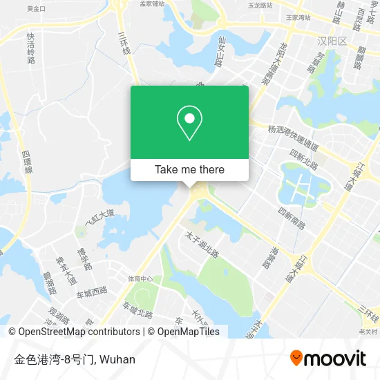 金色港湾-8号门 map