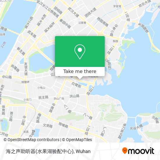 海之声助听器(水果湖验配中心) map