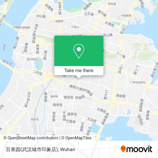 百果园(武汉城市印象店) map