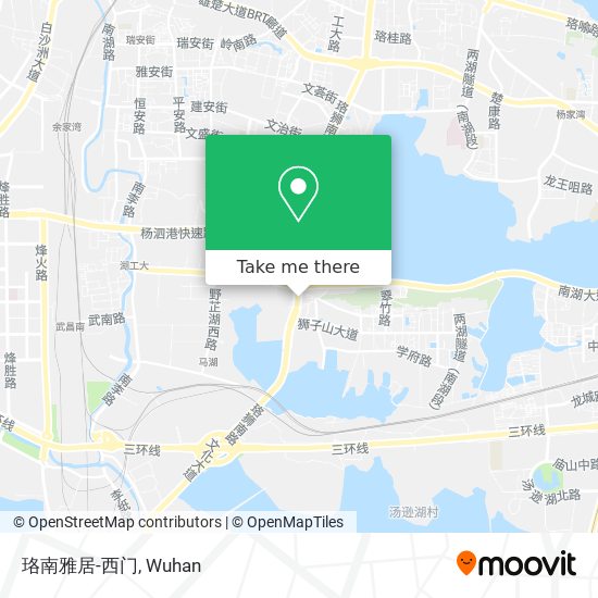 珞南雅居-西门 map