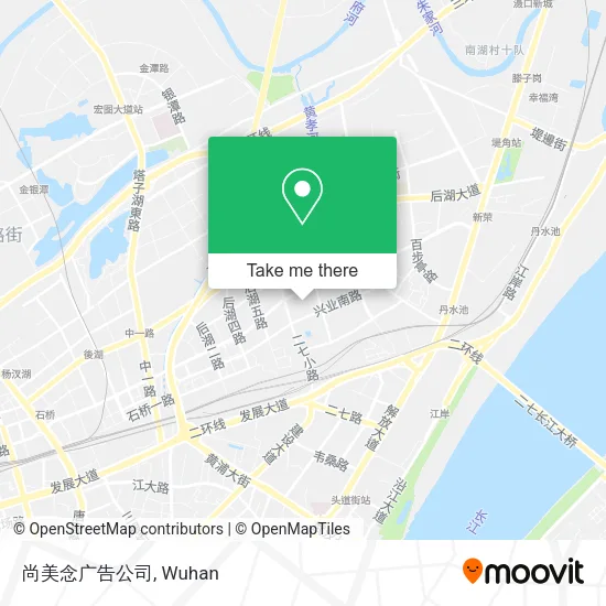 尚美念广告公司 map