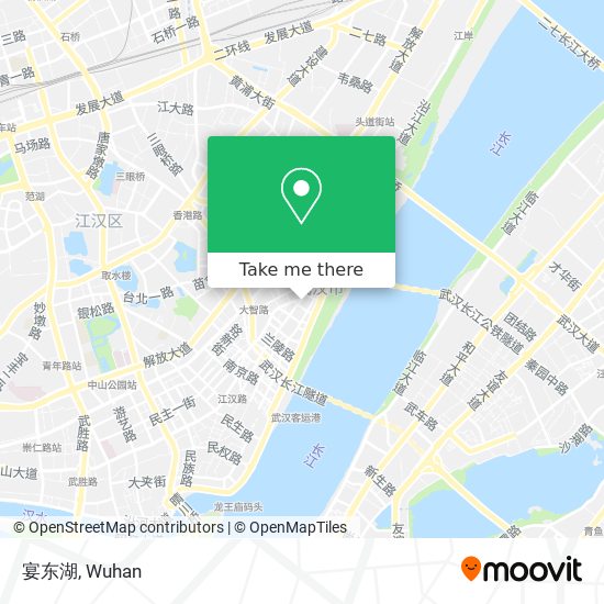 宴东湖 map