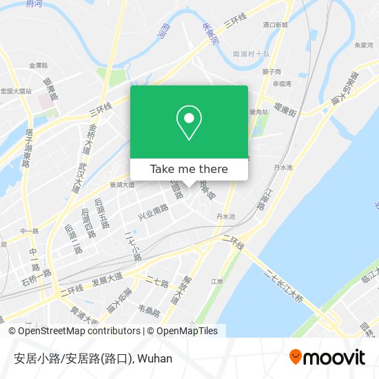 安居小路/安居路(路口) map