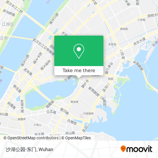 沙湖公园-东门 map