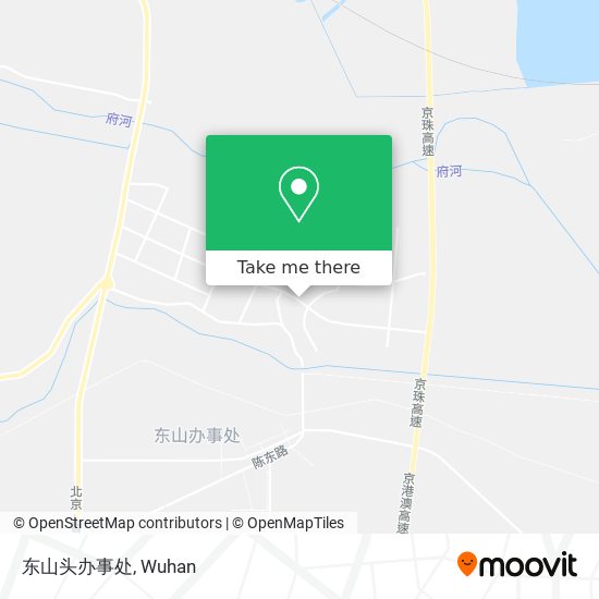 东山头办事处 map