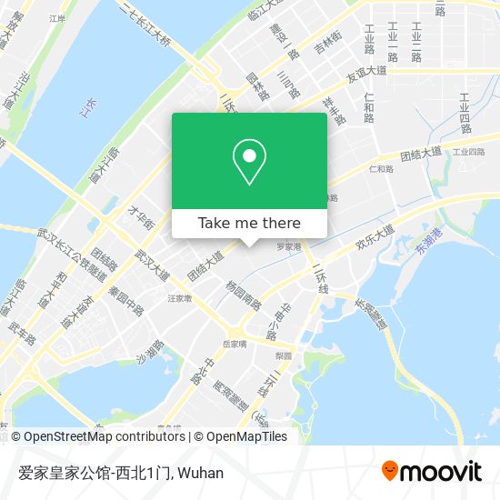 爱家皇家公馆-西北1门 map