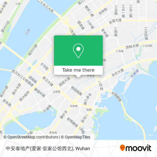 中安泰地产(爱家·皇家公馆西北) map