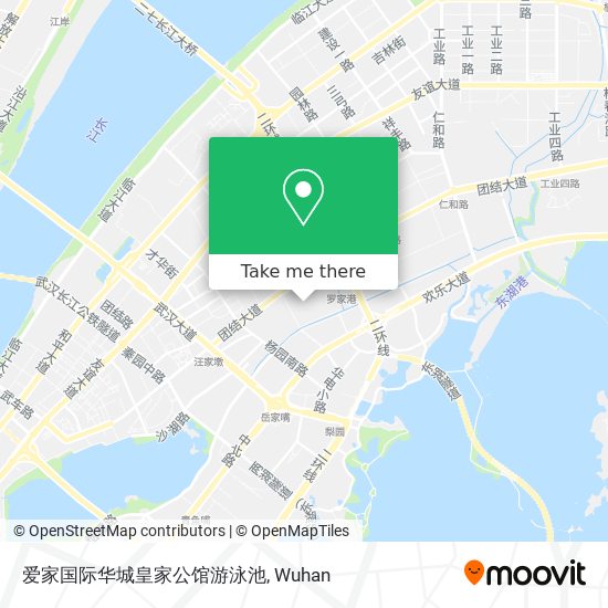 爱家国际华城皇家公馆游泳池 map