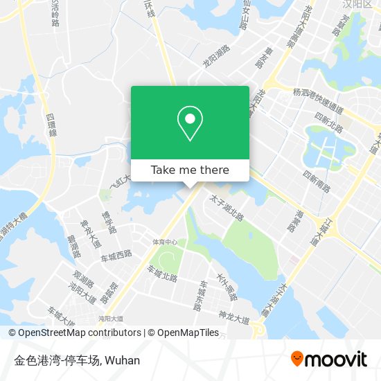 金色港湾-停车场 map