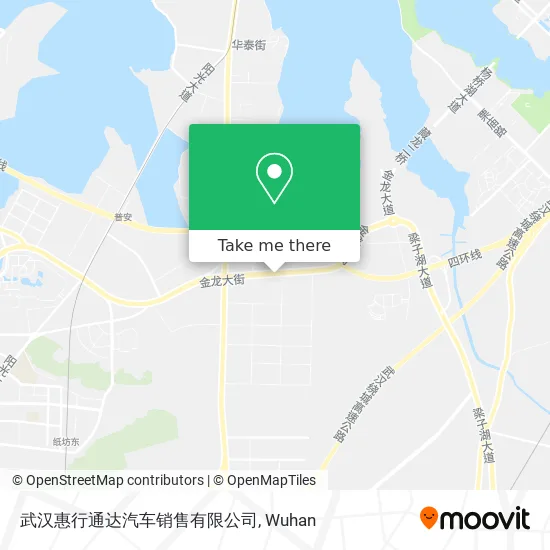 武汉惠行通达汽车销售有限公司 map