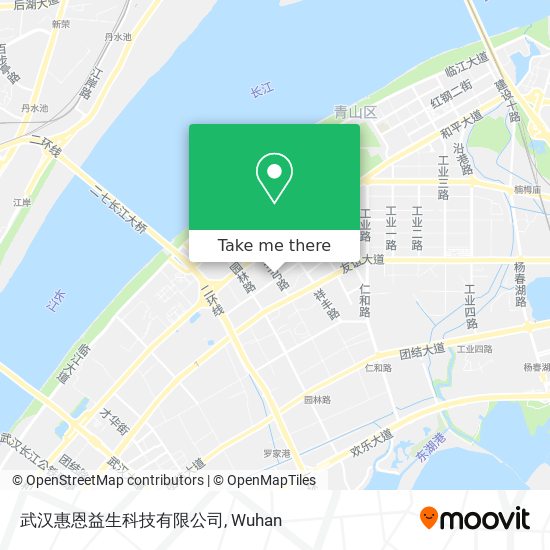 武汉惠恩益生科技有限公司 map