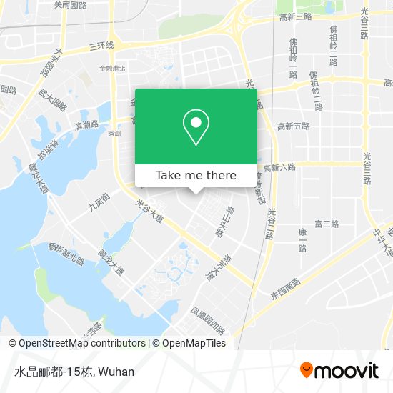 水晶郦都-15栋 map