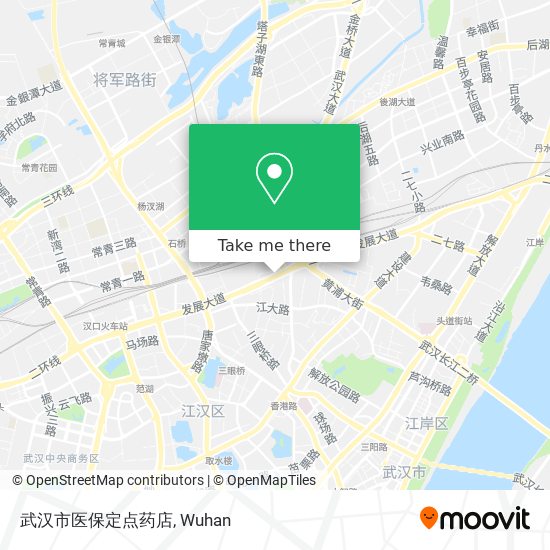 武汉市医保定点药店 map