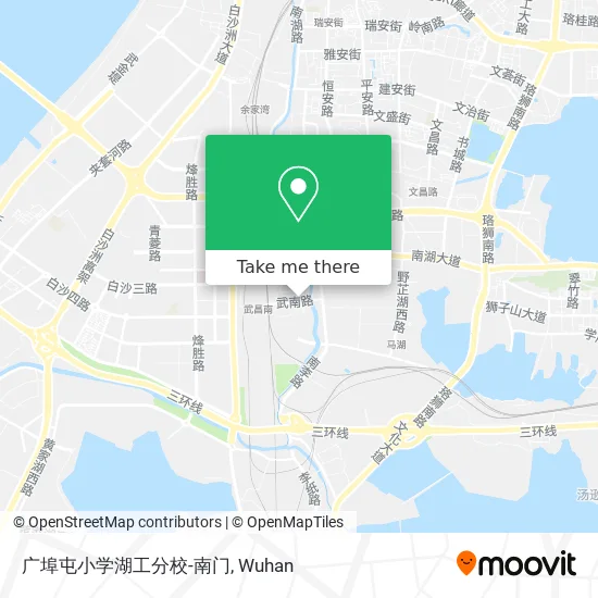 广埠屯小学湖工分校-南门 map