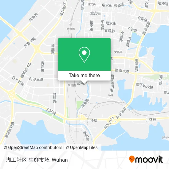 湖工社区-生鲜市场 map
