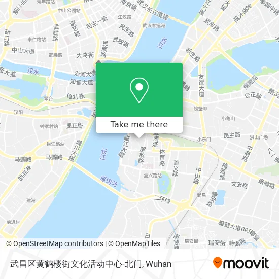 武昌区黄鹤楼街文化活动中心-北门 map