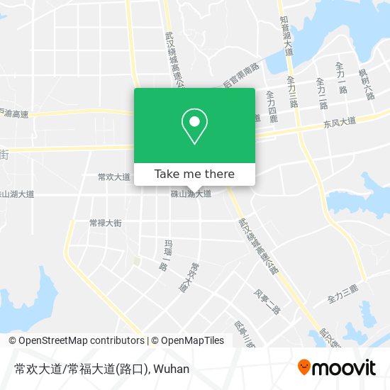 常欢大道/常福大道(路口) map