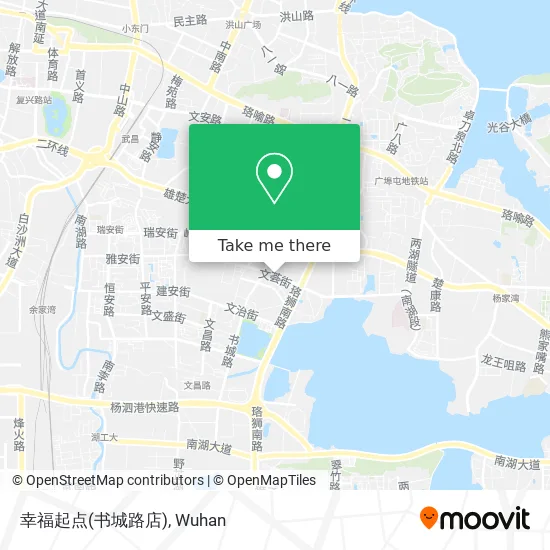 幸福起点(书城路店) map